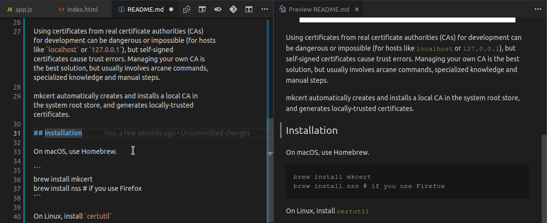 markdown